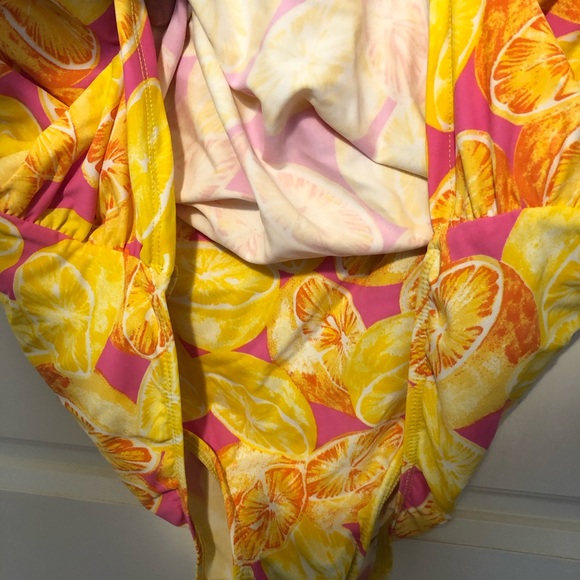[SOLD] ModCloth Fruity Suity Swimsuit Citrus Sz16 - Picture 5 of 10